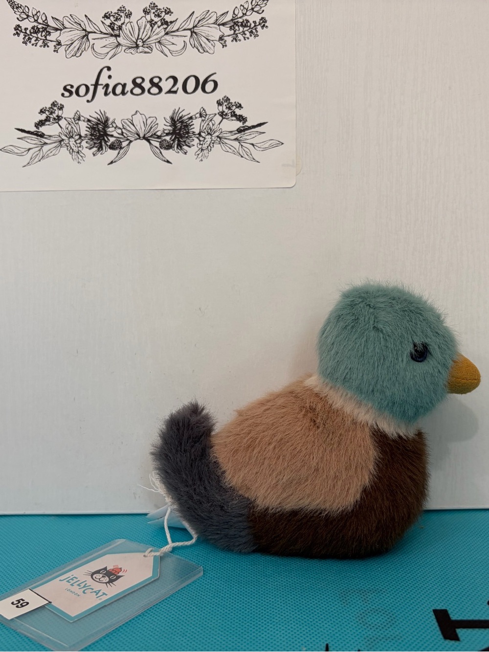 #59 AUTHENTIC Jellycat Birdling Mallard- NWT Retired- FAST SHIP - Picture 3 of 9